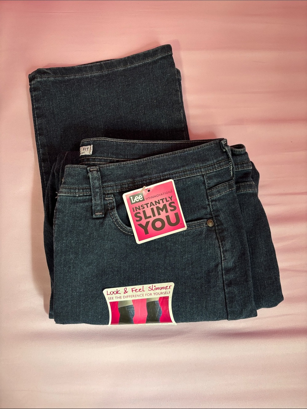 Lee Women's High-Rise Dark Blue Slim Jeans